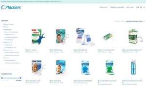 Plackers nylanserade webbshop.