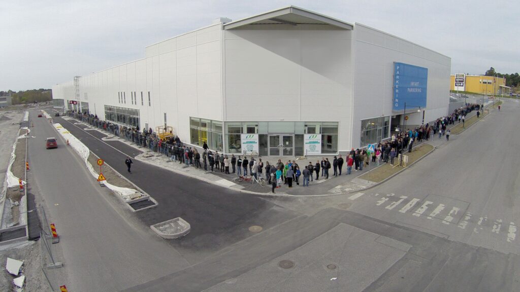 Invigningshelg: Inet öppnade 25-26 april sin nya butik i Barkarby. Det är datorhandlarens andra butik i Stockholm och den sjätte totalt.