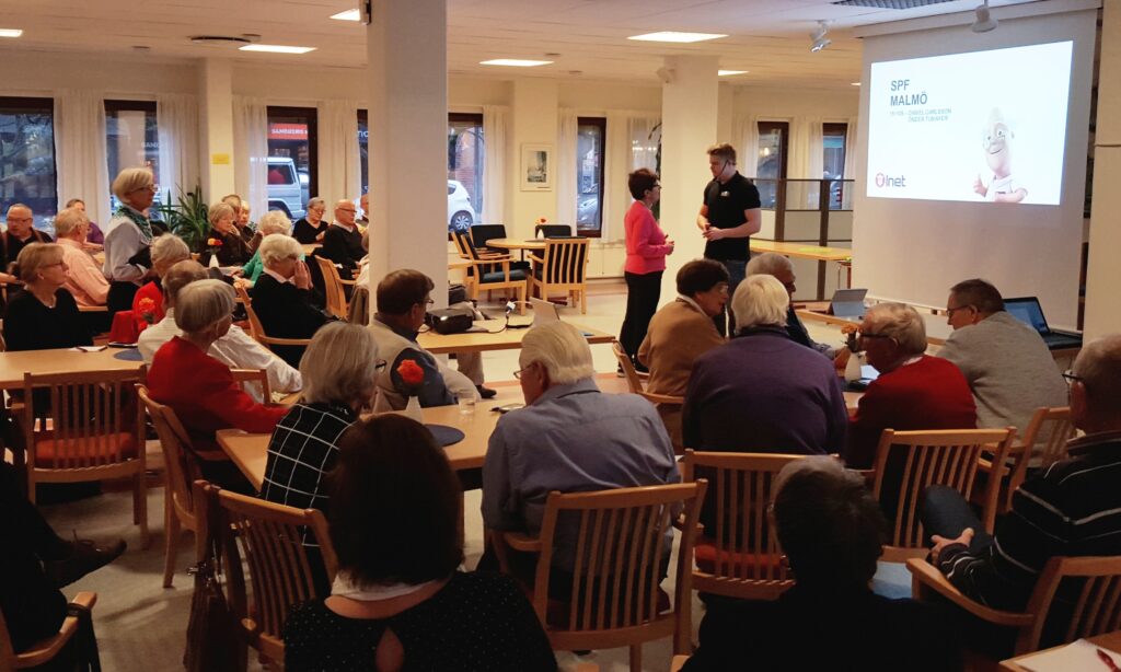 Under sex år har Inet föreläst om datorkunskap för Sveriges seniorer runt om i landet – den ena föreläsningen mer uppskattad än den andra.